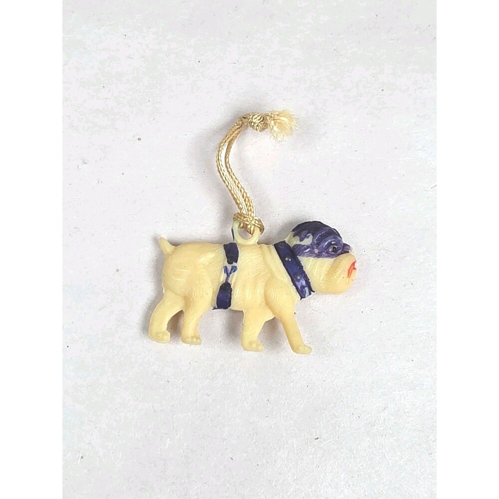 Vintage YALE Bulldog Mascot Celluloid Charm
